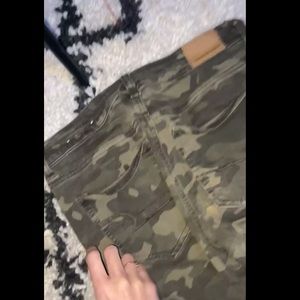 American eagle camo jeggings
